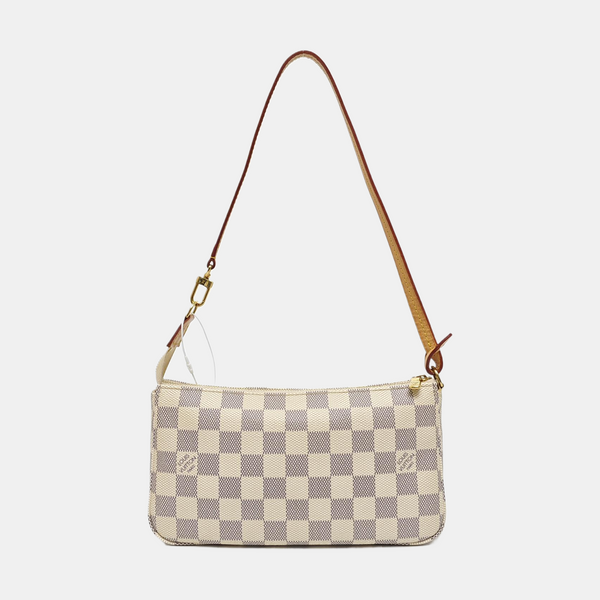 ACCESSOIRES GM Damier Azur Coated Canvas White