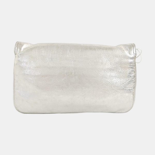 BB Small Calfskin Silver