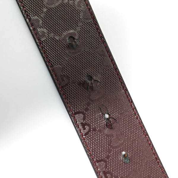 Leather Belt Red