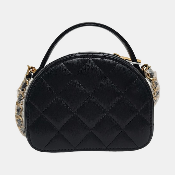 Quilted Lambskin Black