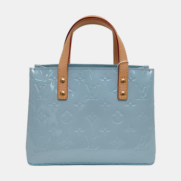 READE PM Monogram Patent Leather Blue