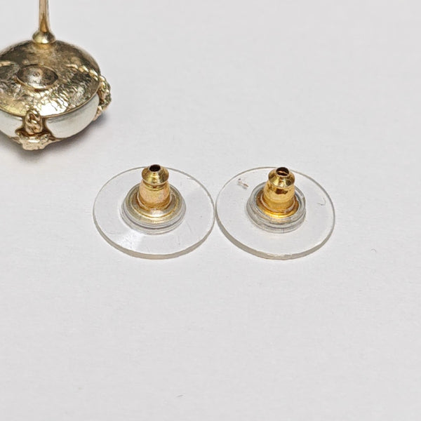 Metal Gold Stud Earrings