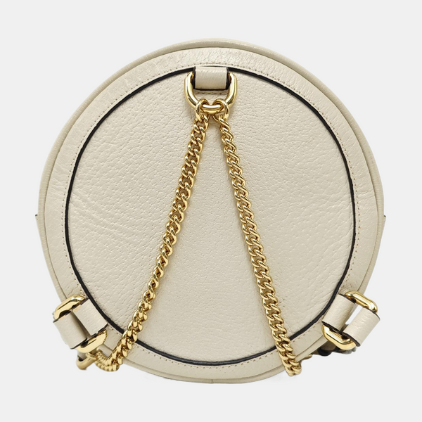 Ophidia Mini Calfskin White