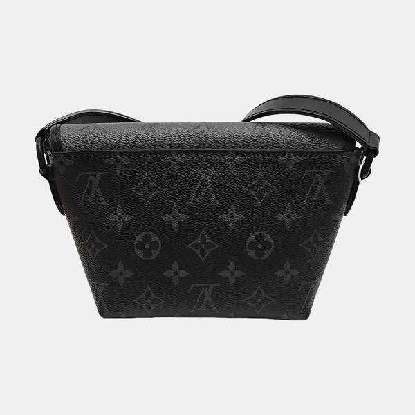 PULSE Mini Monogram Coated Canvas Black