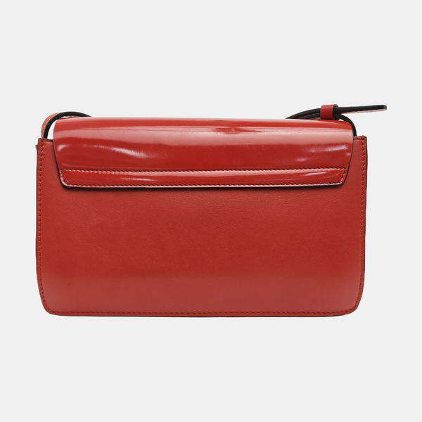 Faye Small Patent Leather Red