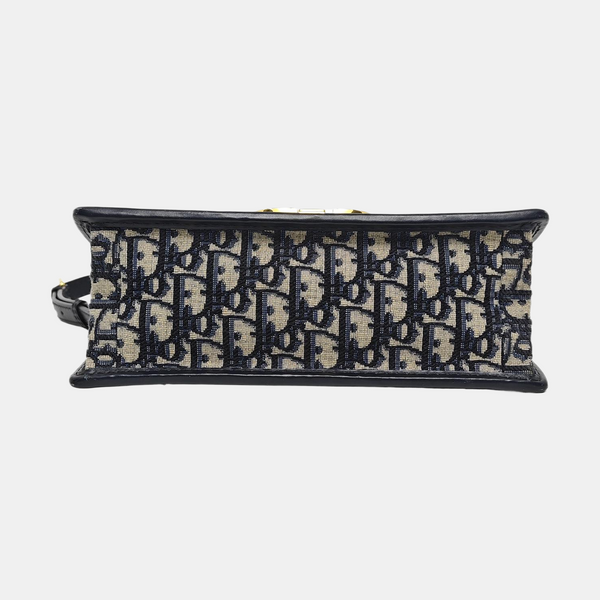 30 Montaigne Oblique Canvas Blue