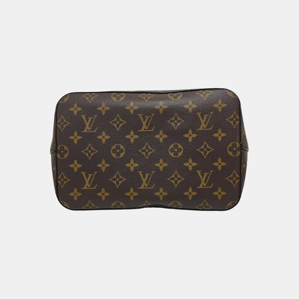 NÉONOÉ MM Monogram Coated Canvas Brown
