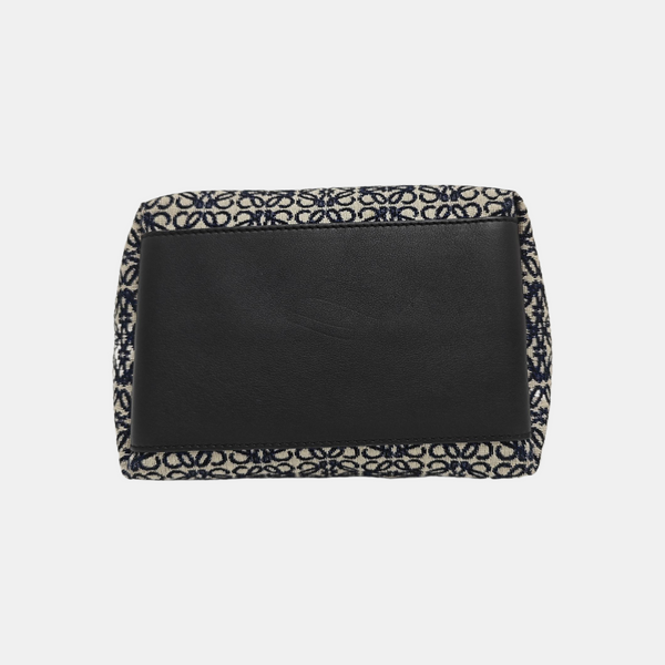 Monogram Canvas Top Handle Bag Blue