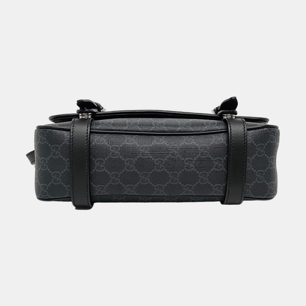 Monogram Coated Canvas Black
