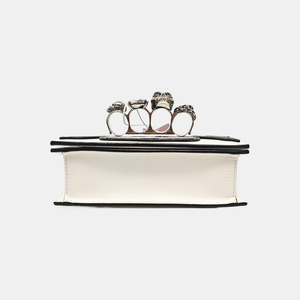 Calfskin Shoulder Bag White