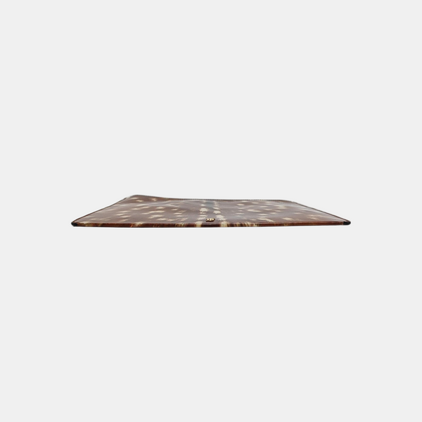 Calfskin Top Handle Bag Brown