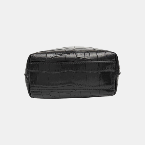Calfskin Shoulder Bag Black