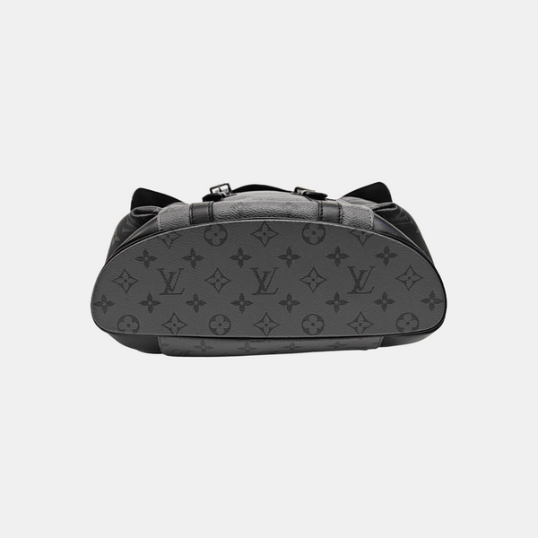 CHRISTOPHER PM Monogram Coated Canvas Gray
