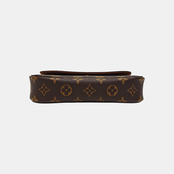 IVY Monogram Coated Canvas Brown