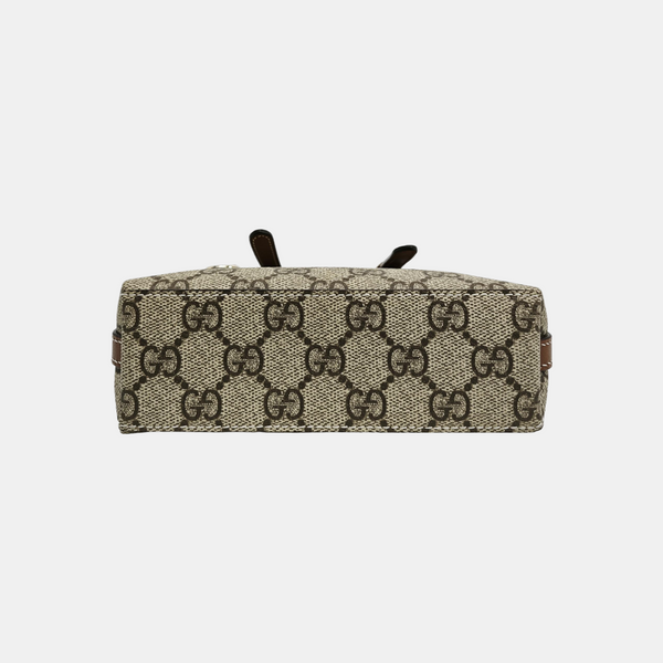 Monogram Coated Canvas Shoulder Bag Beige