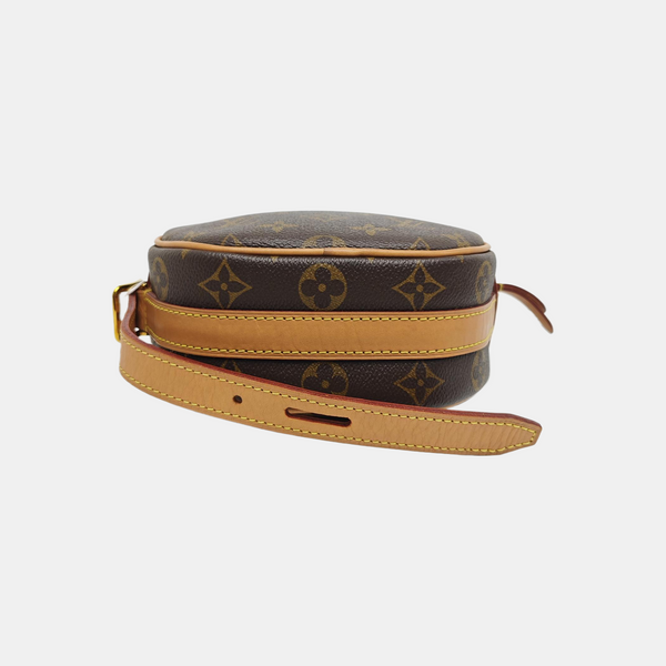 BOITE CHAPEAU PM Monogram Coated Canvas Brown