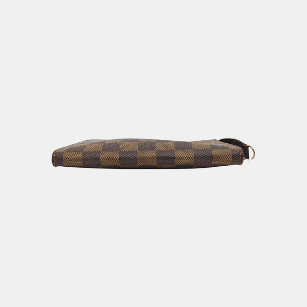 JOSÉPHINE 15 Damier Ebene Coated Canvas Brown