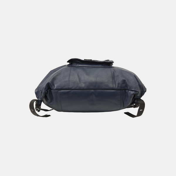 Calfskin Backpack Blue