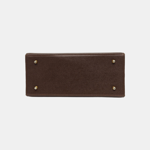 Calfskin Tote Bag Brown