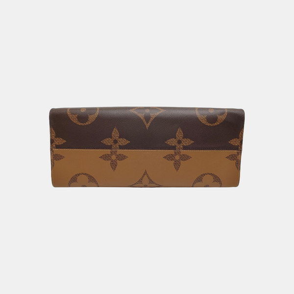 ONTHEGO GM Monogram Coated Canvas Brown