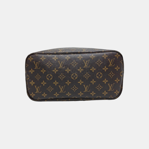 NEVERFULL MM Lona Monogram Revestida Marrón