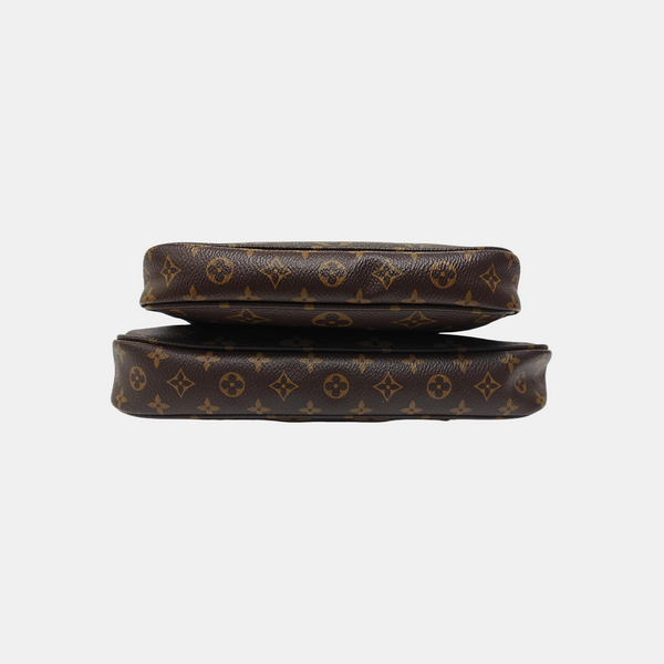 MULTI Monogram Coated Canvas Brown