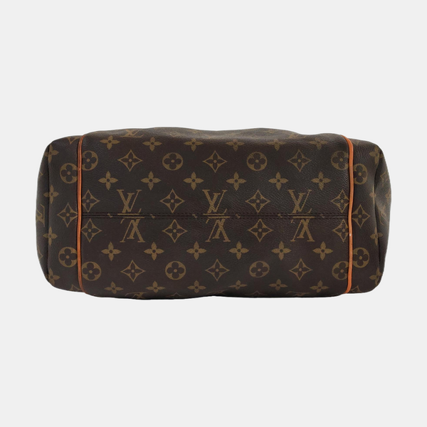 TOTALLY MM Monogram Coated Canvas Brown