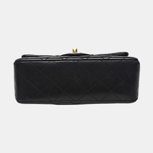 CLASSIC FLAP Mini Quilted Lambskin Black