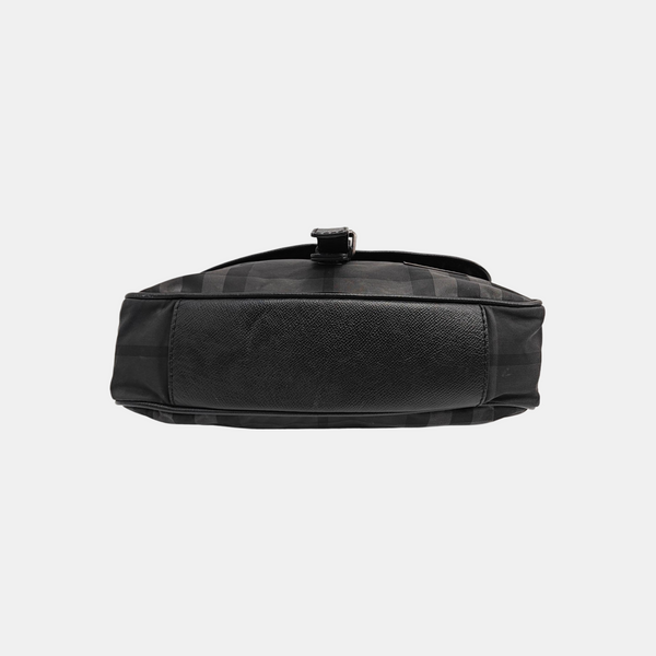 Fabric Shoulder Bag Gray