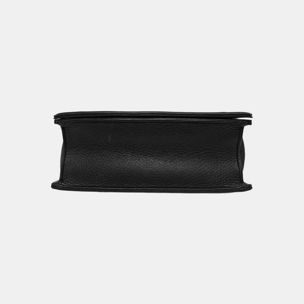 Authenticated pre-owned Diorama Medium Calfskin Black - Shoulder Bag at Looply