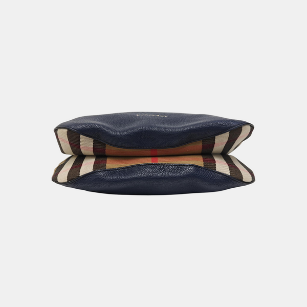 Calfskin Shoulder Bag Blue