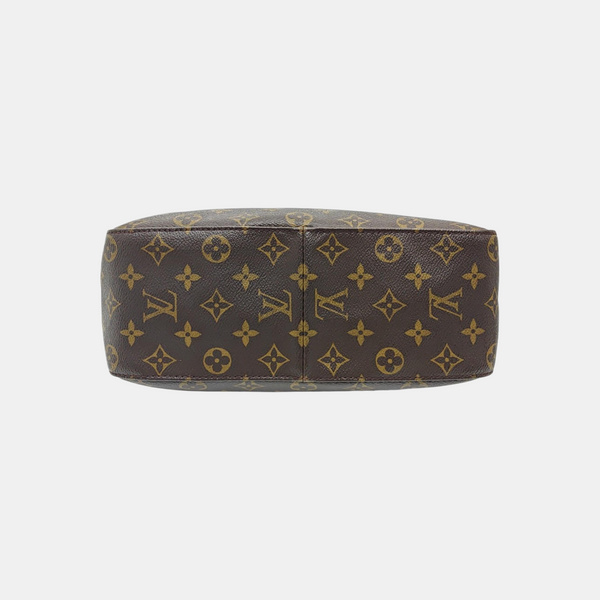 LOOPING GM Monogram Coated Canvas Brown