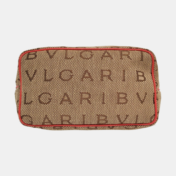 Fabric Tote Bag Brown
