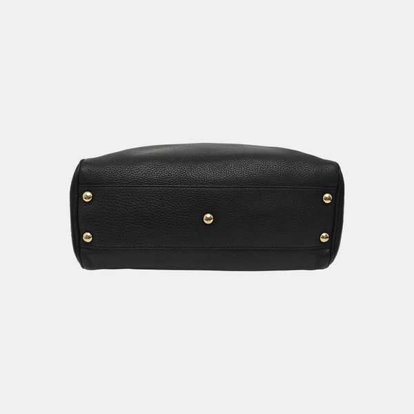 Bamboo 1947 Medium Calfskin Black