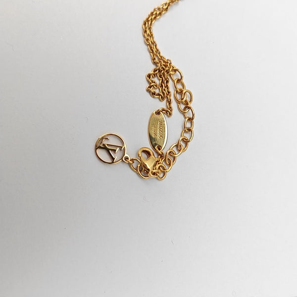 LV ICONIC Metal Gold Necklace