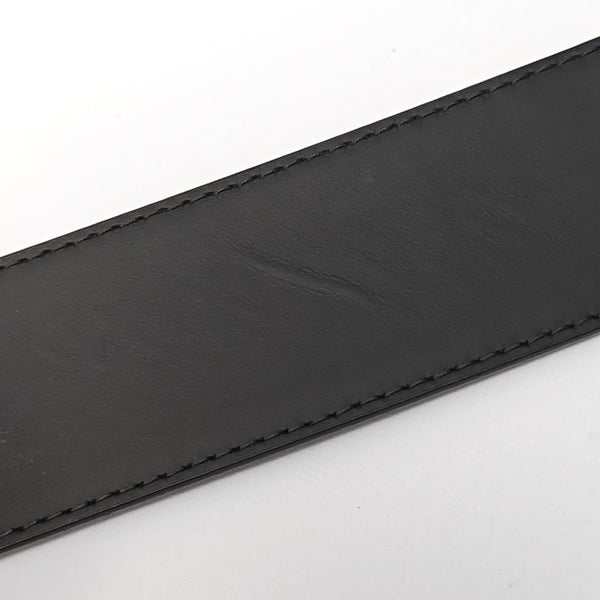 Coated Canvas Belt Black