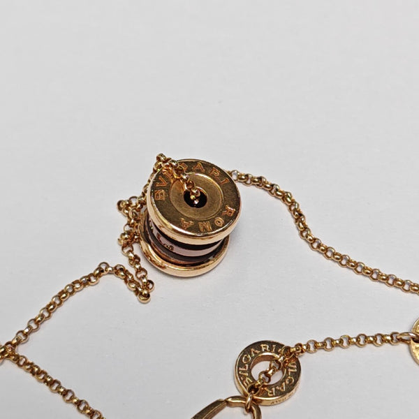 B.ZERO1 18k Rose Gold Necklace
