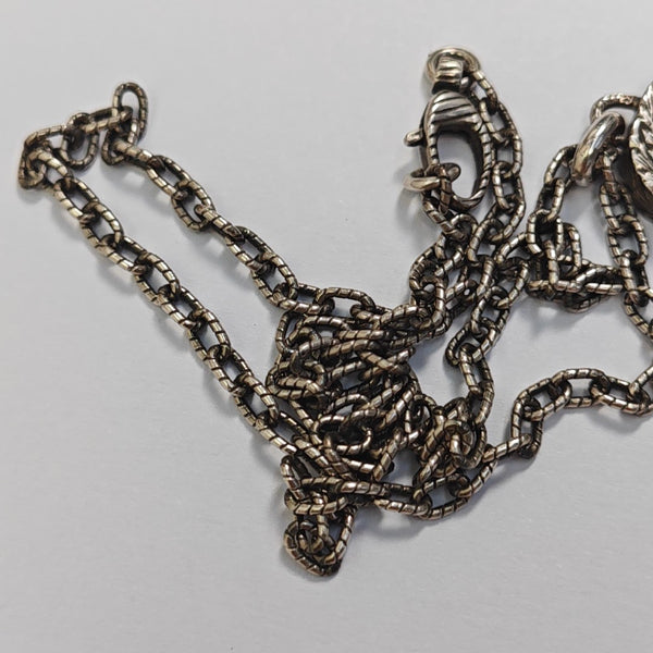 Interlocking G 925 Sterling Silver Necklace
