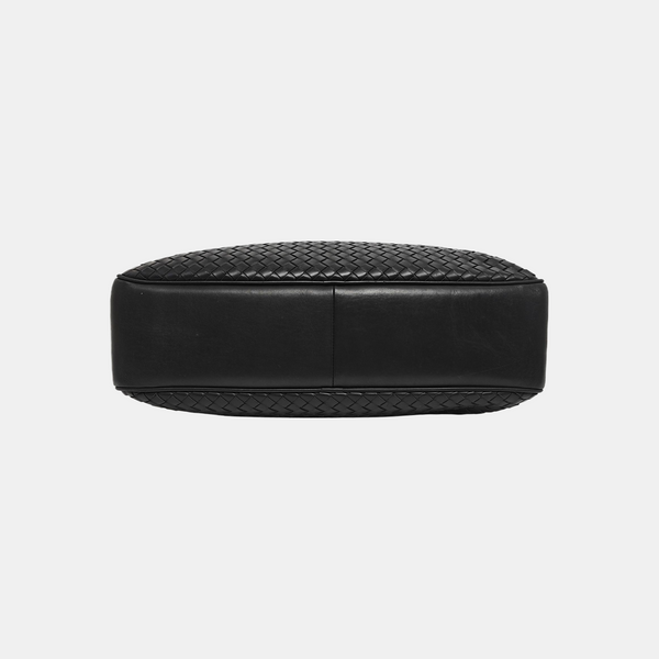 Calfskin Top Handle Bag Black
