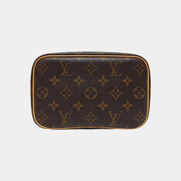NICE Mini Monogram Coated Canvas Brown