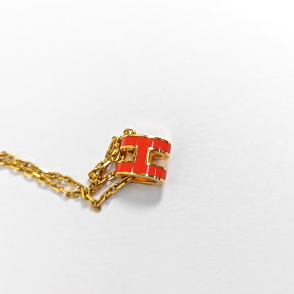 Pop H Metal Gold Necklace