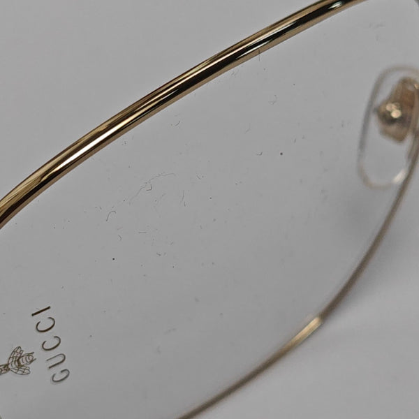 Metal Eyeglasses Rose Gold
