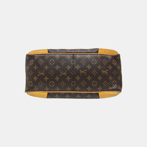 ESTRELA GM Monogram Coated Canvas Brown