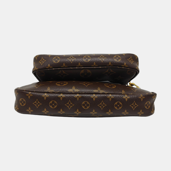 MULTI Monogram Coated Canvas Brown