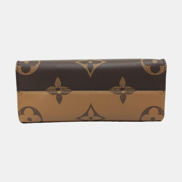 ONTHEGO PM Monogram Coated Canvas Brown