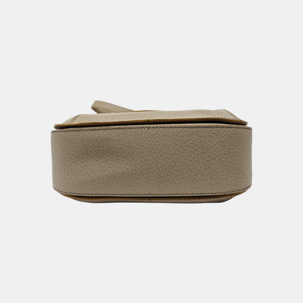 Calfskin Shoulder Bag Beige
