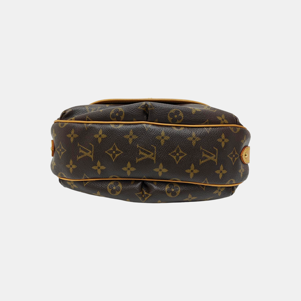 TULUM PM Monogram Coated Canvas Brown