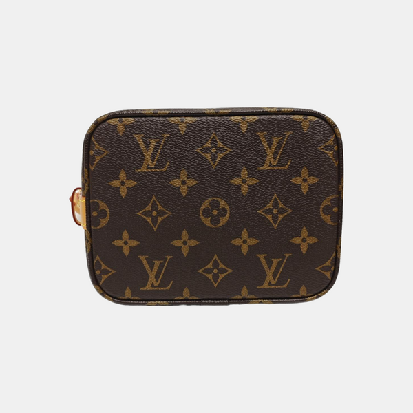 ALL IN Monogram Coated Canvas Brown