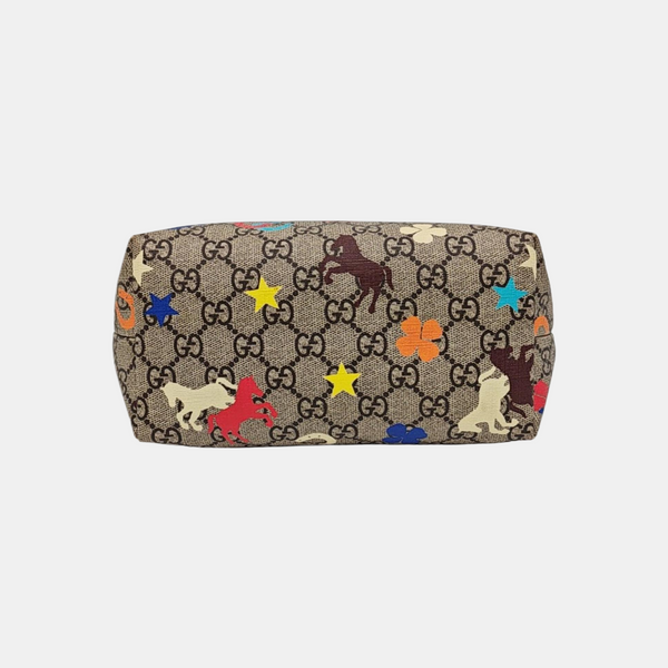 GG Imprime Coated Canvas Beige