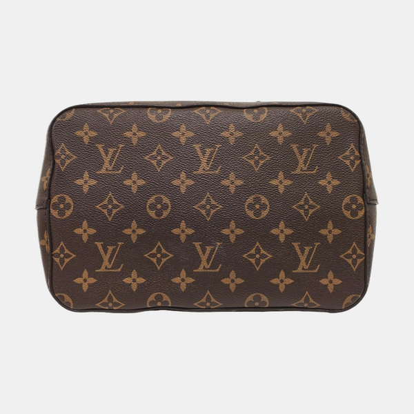 Authenticated pre-owned NÉONOÉ MM Monogram Coated Canvas Brown - Bucket Bag at Looply